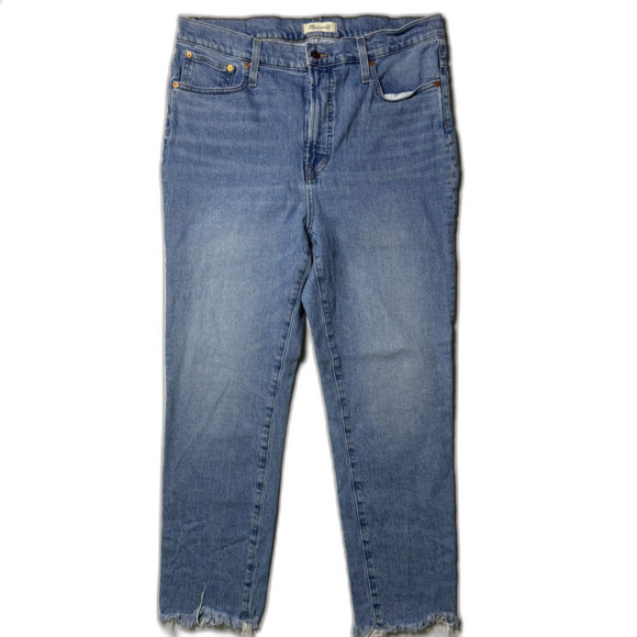 Madewell The Perfect Vintage Jean Women's 33 Light-Medium Wash Straight 2/$50 - Picture 2 of 16